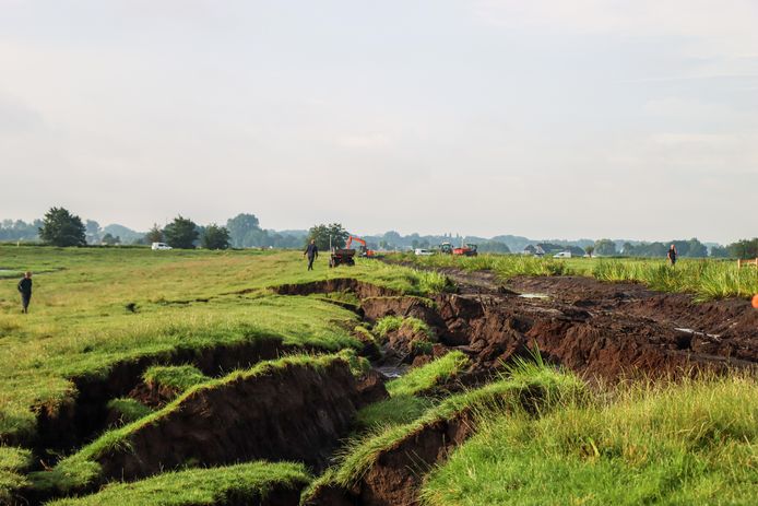 Peat soil – often breaks